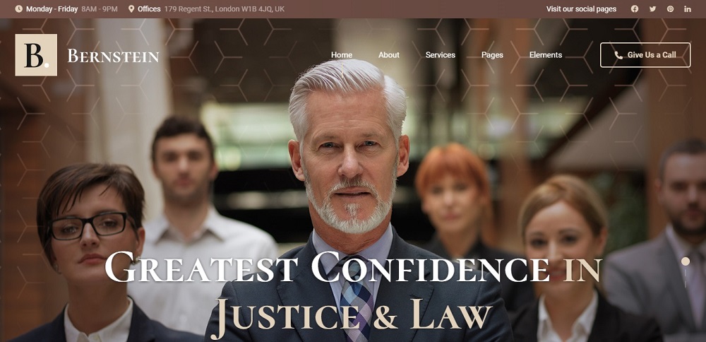 Lawyer Website Design Inspirations