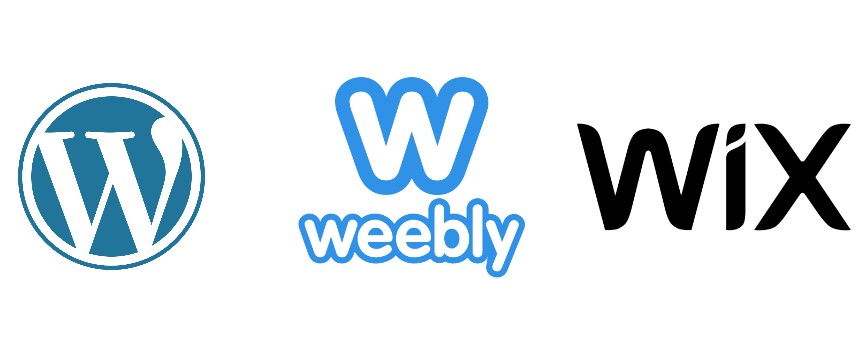 WordPress Vs Wix Vs Weebly